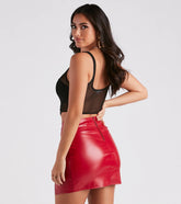 Night Out Mood Sheer Bustier Top